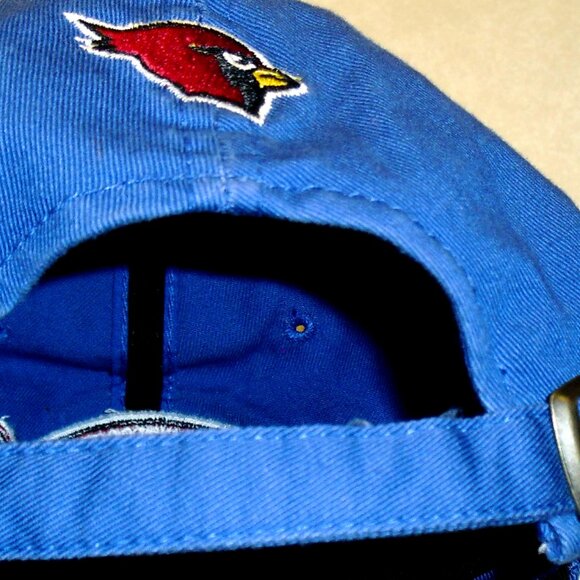 Arizona Cardinals Reebok Mens Blue Adjustable Strapback hat cap New Nfl Dad Hat - Picture 4 of 4